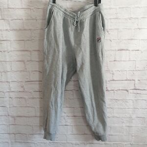 Fila Light Gray fleece Sweatpants